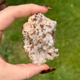 Vanadinite with Calcite - Mexico