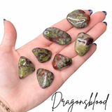 Dragonblood Jasper Tumble, Tumbled Dragon Jasper, Dragonblood Stone