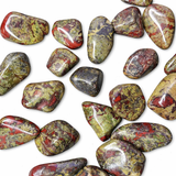 Dragonblood Jasper Tumble, Tumbled Dragon Jasper, Dragonblood Stone