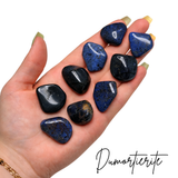 Dumortierite Tumble, Tumbled Dumortierite, Healing Dumortierite