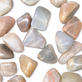 Earth Moonstone Tumble, Natural Moonstone Tumble, Flash Moonstone, Earth Moonstone Pocket Stone
