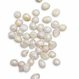 ONE Fresh Water Pearl - in case - Natural Pearl Specimen - Round Pearl