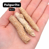 ONE Rough Fulgurite Stone - Petrified Lightning - Petrified Sand - Natural Fulgurite