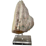 XL Dogtooth Calcite with Malachite - NEW FIND - Hubei, China - Pyrite and Malachite Inclusions - #1