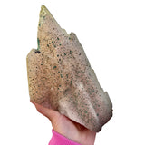 XL Dogtooth Calcite with Malachite - NEW FIND - Hubei, China - Pyrite and Malachite Inclusions - #2