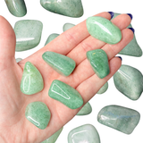 Green Aventurine Tumble, Tumbled Green Aventurine, Pocket Aventurine