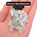 ONE Green Spodumene - Aka Green Hiddenite/Kunzite - Natural Spodumene