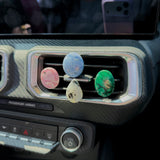 Gemstone Car Vent Clip - Moon Mountain Gems - Crystal Vent Clip