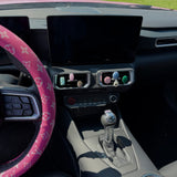 Gemstone Car Vent Clip - Moon Mountain Gems - Crystal Vent Clip