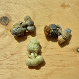 Alashan Agate Carving - Gobi Desert Agate - Agate from Inner Mongolia - Gemstone Mini Carving