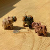 Alashan Agate Carving - Gobi Desert Agate - Agate from Inner Mongolia - Gemstone Mini Carving