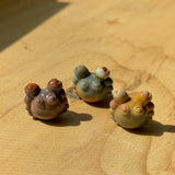 Alashan Agate Carving - Gobi Desert Agate - Agate from Inner Mongolia - Gemstone Mini Carving