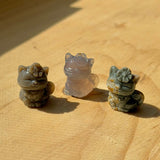 Alashan Agate Carving - Gobi Desert Agate - Agate from Inner Mongolia - Gemstone Mini Carving