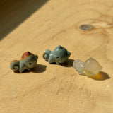 Alashan Agate Carving - Gobi Desert Agate - Agate from Inner Mongolia - Gemstone Mini Carving