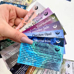 Edition 4 Healing Card Deck, Crystal Card Deck, Healing Information Cards, Crystal Tarot Deck