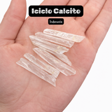 ONE Icicle Calcite Specimen - Indonesia - Natural "Singing" Calcite