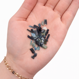 GEM JAR Indicolite Tourmaline - BLUE Tourmaline Specimens - 3-5pcs