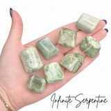 Infinite Serpentine, Serpentine Tumble, Infinite Tumbled Stone, Serpentine Infinite