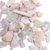 THREE Kunzite Specimens - Natural Kunzite - 3pc Various Kunzite