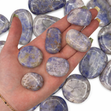 Prairie Tanzanite Tumble, Wyoming Zoisite Tumble, Tumbled Prairie Tanzanite