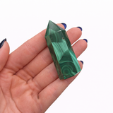 Polished Malachite Small Point - Small Malachite Point - Congo Malachite