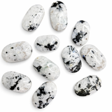 Rainbow Moonstone Palm Stone - Natural Rainbow Moonstone - Polished Rainbow Moonstone Palm
