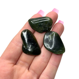 Nephrite Jade, Tumbled Green Jade, Healing Nephrite Jade