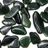 Nephrite Jade, Tumbled Green Jade, Healing Nephrite Jade