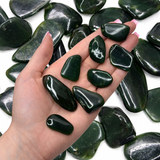 Nephrite Jade, Tumbled Green Jade, Healing Nephrite Jade
