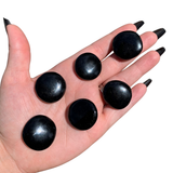 Gemstone Coin - Mini Crystal Worry Stone - Pocket Stone