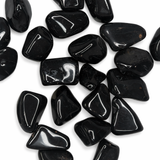 Black Onyx Tumble, Tumbled Black Onyx, Healing Black Onyx, Smooth Black Onyx Tumbled Stone, T-167