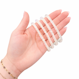 NEW Madagascar Moonstone Bracelet - Orange and Blue Moonstone Bracelet - 5mm Rainbow Moonstone - High Quality