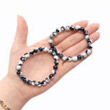 Orca Agate Bracelet - Orca Agate Bracelet - 8mm Orca Agate Bracelet - High Quality