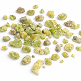 GEM JAR Natural Peridot from Arizona - 3-6pcs - Rough Peridot Crystals