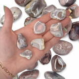 Pink Botswana Agate, Tumbled Pink Botswana, Botswana Agate