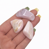 Pink Opal Tumble, Tumbled Pink Opal, Pink Opal Pocket Stone