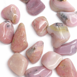Pink Opal Tumble, Tumbled Pink Opal, Pink Opal Pocket Stone