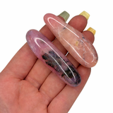 QUALITY Pink Opal Stick, Tumbled Pink Opal, Pink Opal Tumbled Stick, Pocket Pink Opal