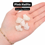 ONE Small Pink Halite Specimen - California - Rough Halite Crystal