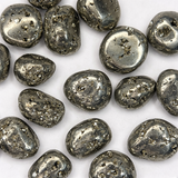 Tumbled Pyrite, Polished Pyrite, Healing Pyrite Stone