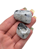 Rainbow Moonstone, Tumbled Rainbow Moonstone, Flashy Rainbow Moonstone