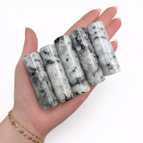 Gemstone Cylinder - Polished Crystal Cylinder - Crystal Cylinder Rod - Natural Gemstone Wand