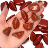 Red Jasper Tumble, Tumbled Red Jasper, Pocket Red Jasper