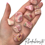 Tumbled Rhodochrosite, Polished Rhodochrosite, Rhodochrosite Tumble, Healing Rhodochrosite