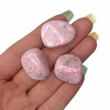 Rhodonite Tumbled Stone, Peru Rhodonite, Tumbled Rhodonite, Healing Rhodonite