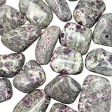 Ruby in Granite, Ruby in Matrix, Ruby in Granite Tumble, Tumbled Ruby in Matrix