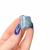 Ruby in Kyanite, Ruby Kyanite Tumble, Tumbled Ruby Kyanite, UV Ruby Kyanite, T-16