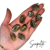 RARE Scapolite Tumble, Polished Scapolite, Scapolite Crystal, Tumbled Scapolite