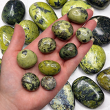 Serpentine Tumbled Stone, Peru Serpentine, Tumbled Serpentine, Healing Serpentine