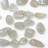 Silver Topaz Tumble, Tumbled Silver Topaz, Pocket Topaz, Silver Topaz, Healing Topaz